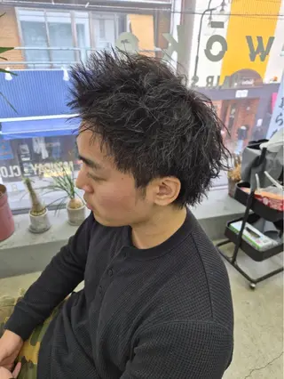 ショート メンズ メンズ専門サロン wokeのヘアスタイル