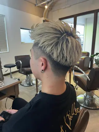 ショート メンズ 西村 歩真のヘアスタイル