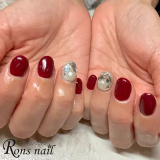 ネイル Ron's nail 笹岡のネイルデザイン