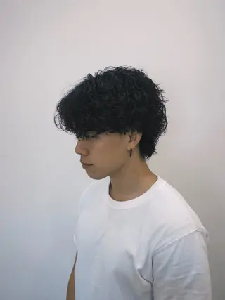 パーマ 徳田 恭助のヘアスタイル