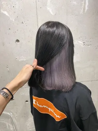 ミディアム カラー EGO所属・EGO Top stylistのヘアスタイル