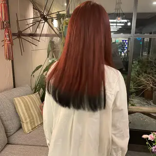 ロング カラー ツタ　TUTA 高円寺所属・ｔｏ ｋｉのヘアスタイル