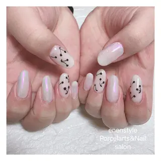 ミディアム ネイル 👑enen style👑のネイルデザイン