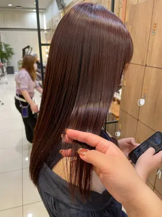 ロング 透明感color吉田 沙羅のヘアスタイル