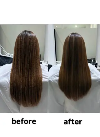 ロング 村瀬 遼のヘアスタイル