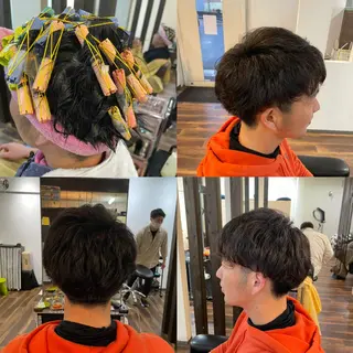 パーマ メンズ Leggu所属・木田 智大のヘアスタイル