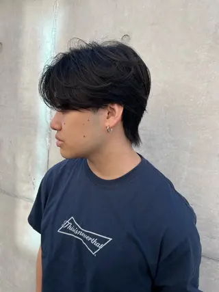 メンズ メンズカット松戸/韓 国/メンズパーマ航太のヘアスタイル