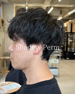 パーマ メンズ 【メンズパーマ】 SiLO 三宅のヘアスタイル