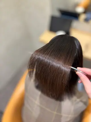 セミロング 【美髪/うる艶矯正】 ☘️Taketo☘️のヘアスタイル