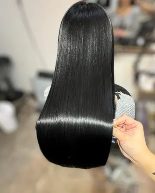 ロング 野田 朝陽のヘアスタイル