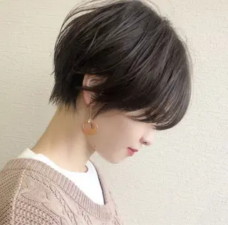 ショート COA GINZA 空也/前髪/顔まわりのヘアスタイル