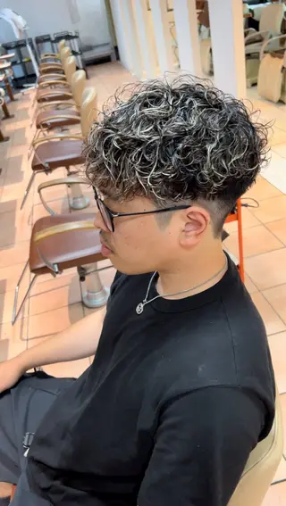パーマ メンズ 朝3分でキマる 村上陸のヘアスタイル