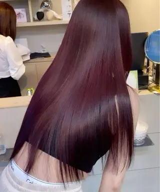 カラー 大松 歩未のヘアスタイル