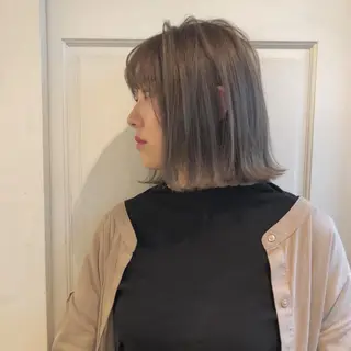 ミディアム 🌸ハイトーン 新田　廉 🌸のヘアスタイル