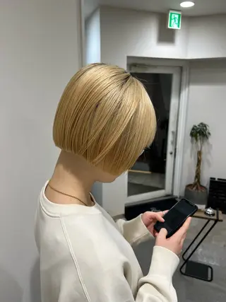 ショート nex the salon coall所属・🫧似合わせショート イシダ🫧のヘアスタイル