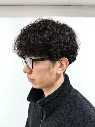 パーマ メンズ 立川メンズ特化✂ パーマ職人/氣田瞬介のヘアスタイル