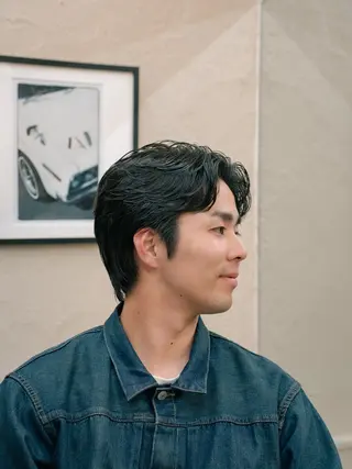 ショート カラー パーマ メンズ 🔗メンズサロン🔗 Kieのヘアスタイル