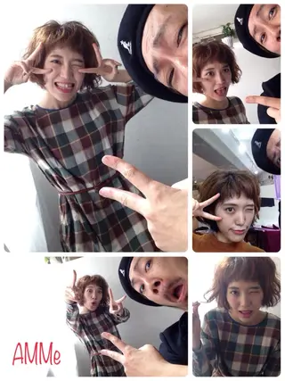 ショート カラー 💎髪質改善💎 デザイナーshinのヘアスタイル