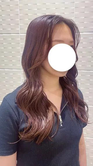 ロング カラー ZELE新瑞橋店所属・吉川 璃々花のヘアスタイル