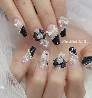 ネイル HANA 長さだしのネイルデザイン