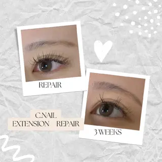 マツエク・マツパ C.Nail&EYE 　chiharuのマツエク・マツパデザイン