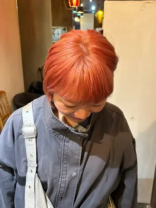 ショート ブリーチ/ハイトーン /心斎橋/カノンのヘアスタイル