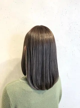 ミディアム カラー ヘアアレンジ ｲﾝﾅｰｶﾗｰ屋さん 🫧伊藤拓実のヘアスタイル