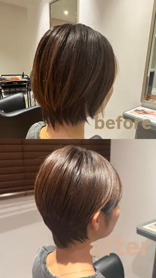 ショート 似合わせカット/ すずきたつやのヘアスタイル