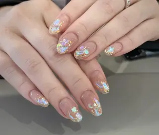 キッズ By moonネイル 🌷ワンホン/韓国風のネイルデザイン