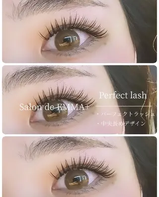 マツエク・マツパ EMMA plus．のマツエク・マツパデザイン