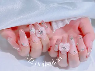 ネイル 長さだし専門店 M2 rikaのネイルデザイン