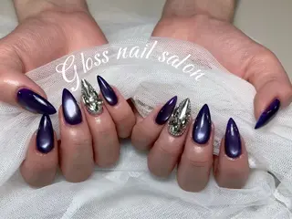 ネイル Gloss nail 💅yuna✨のネイルデザイン