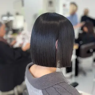 ショート MANA艶髪 暖色カラー/髪質改善のヘアスタイル