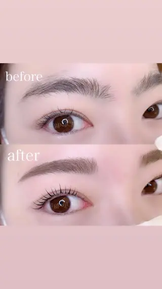 マツエク・マツパ アイブロウ manami ❤︎のマツエク・マツパデザイン