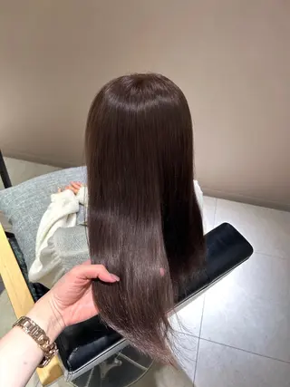 セミロング カラー ミディアムヘア Chifumiのヘアスタイル