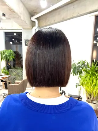 ミディアム 北山／ボブ／レイヤー /maru☺︎のヘアスタイル