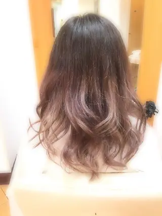ロング カラー 🌛ダブルカラー 🌜SAYAKAのヘアスタイル
