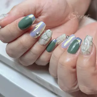 ネイル sweet 仲野陽子のネイルデザイン