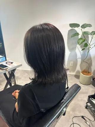 ミディアム 長尾ゆりの/ボブ/ ベージュ/ハイトーンのヘアスタイル