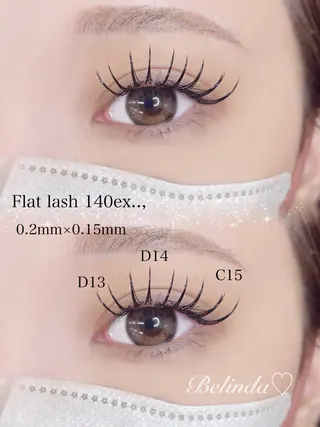 マツエク・マツパ 桜木町♡ Belindaのマツエク・マツパデザイン