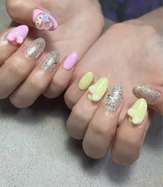 ネイル goldgleams ちなのネイルデザイン