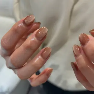 ネイル NINEnami ニュアンスネイルのネイルデザイン