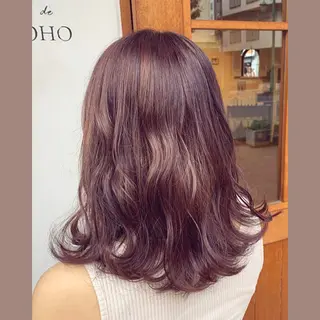 ミディアム 𓅰なかがわ ふみな𓅯のヘアスタイル