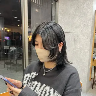 ミディアム SHUN 🫧透明感カラー🫧のヘアスタイル