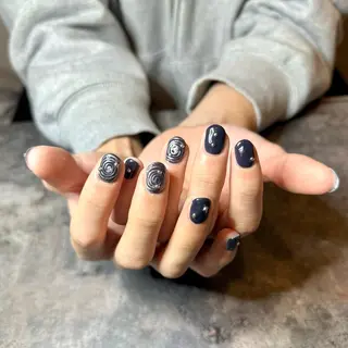 メンズ ネイル メンズガーデン yuriのネイルデザイン