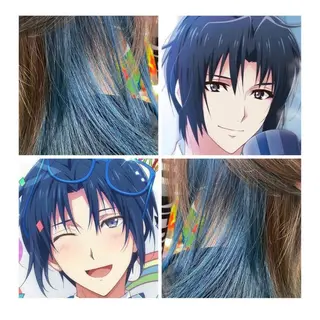 ミディアム カラー GARU-ガル-所属・TSUNO🦖 派手髪/オタク美容師のヘアスタイル