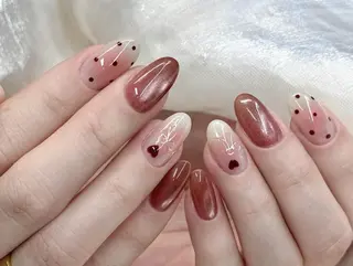 ネイル By moonネイル 🌷ワンホン/韓国風のネイルデザイン