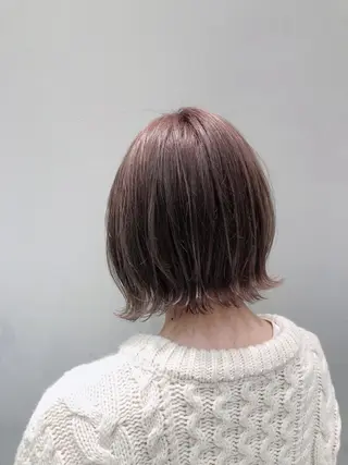 ミディアム 似合わせ艶髪カラー ❤️ハダユミのヘアスタイル