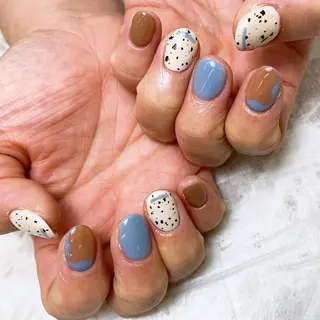 ネイル ⭐︎休業中の練習⭐︎ JNA認定講師髙橋のネイルデザイン