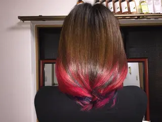 ミディアム カラー じょん 。のヘアスタイル